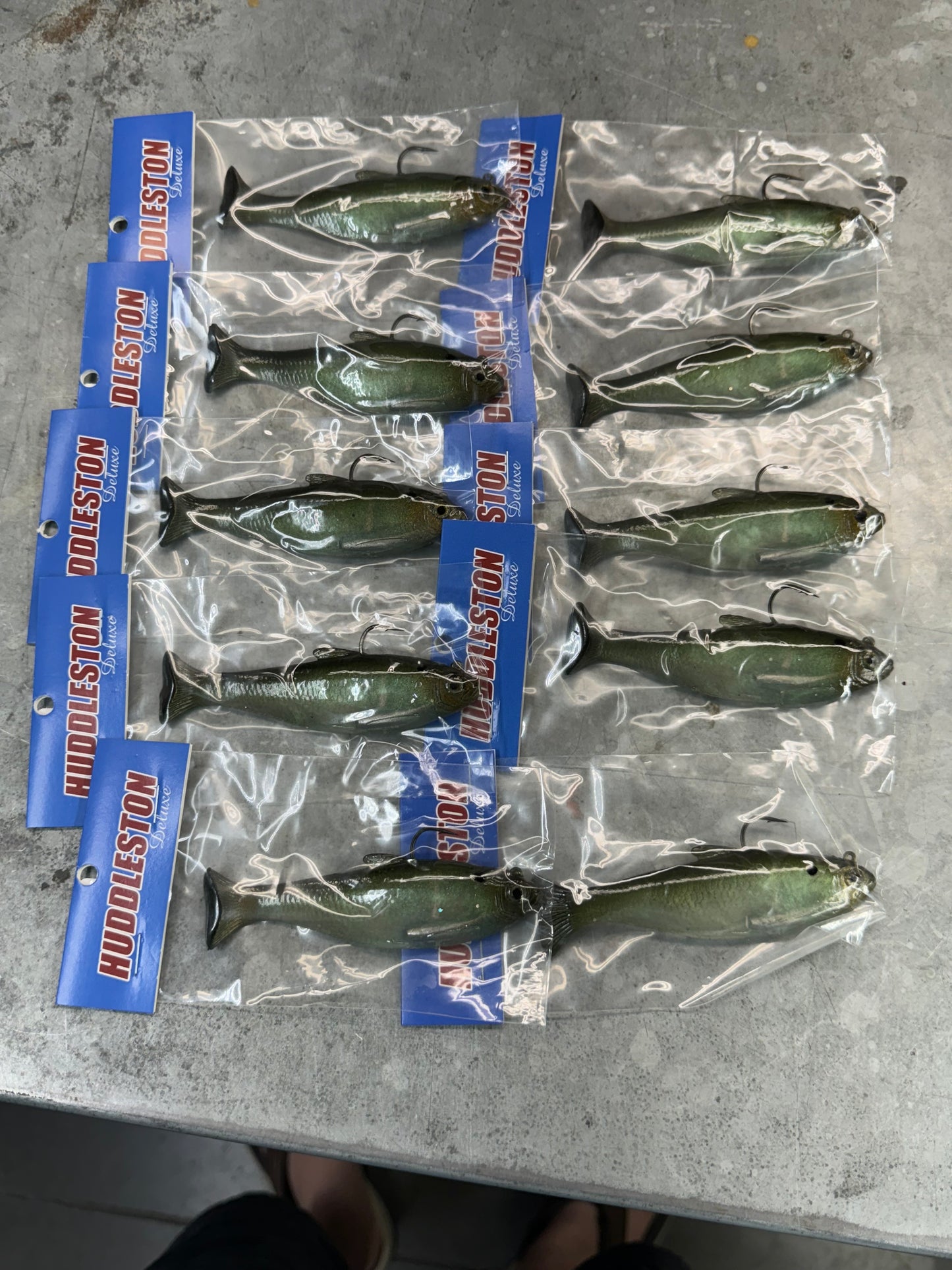 Simon says 3 Tophook shad  pack of 10