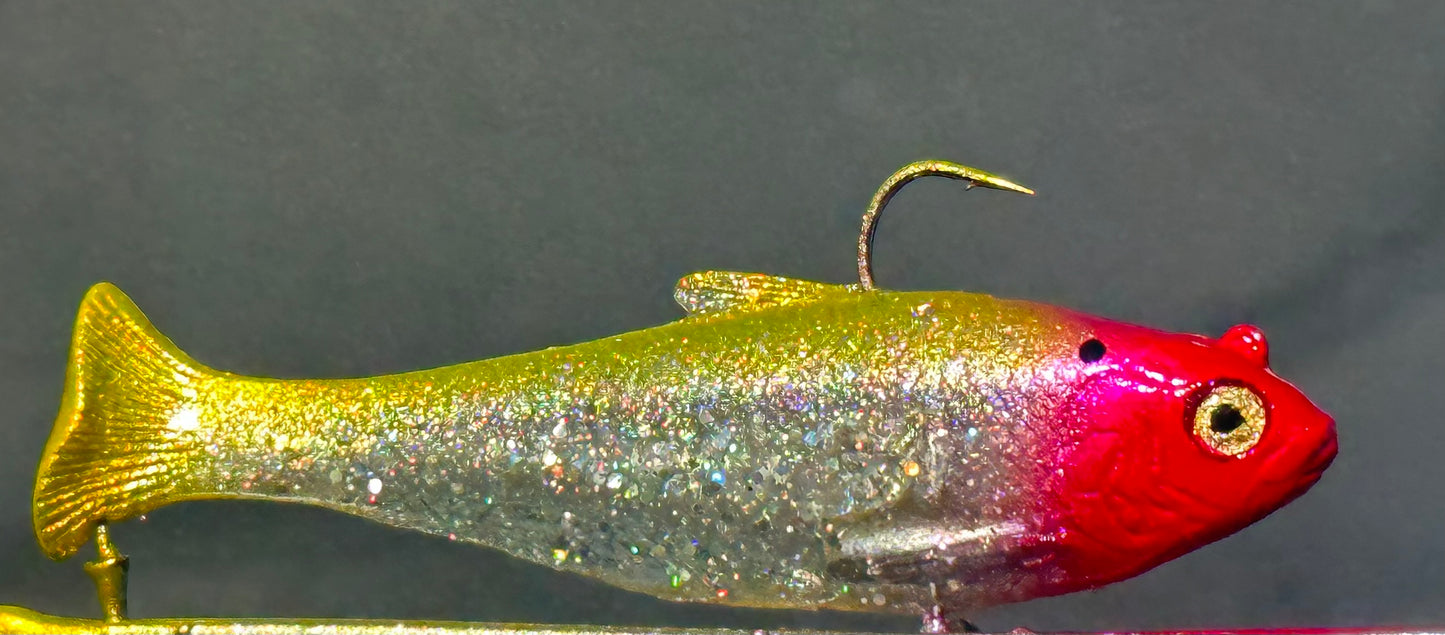 Top hook shad clown