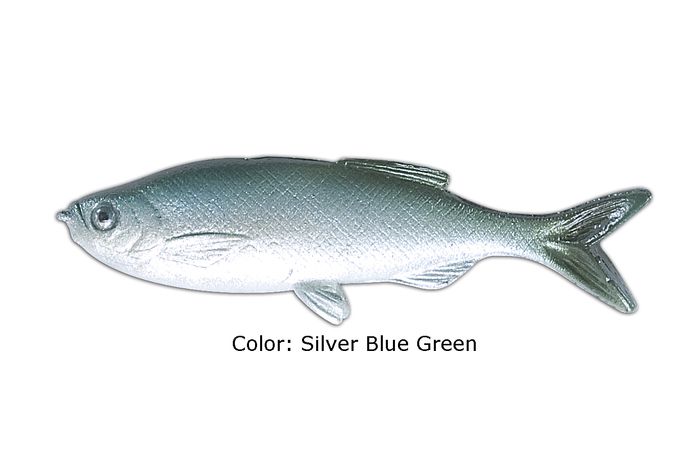 Grass Minnow Silver/Blue green