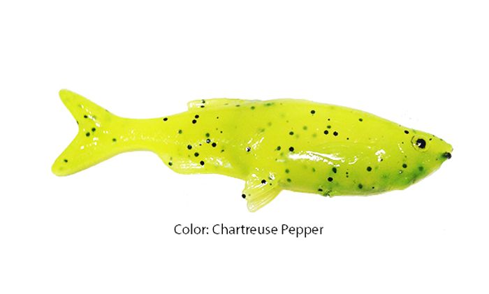 Grass Minnow Chartreuse/Pepper