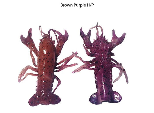 Hand Painted - Brown Purple