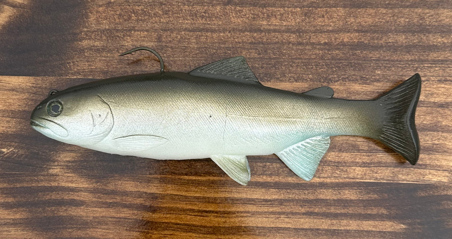 8" Silver Green