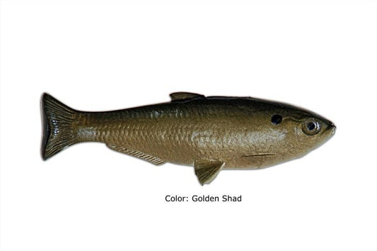 Weedless Shad Golden Shad