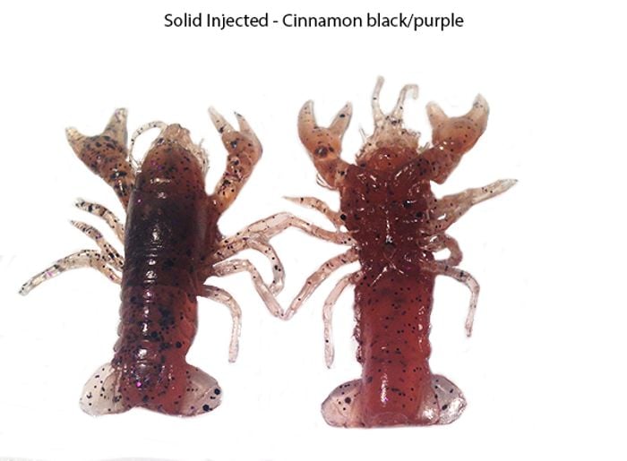 Solid Injected - Cinnamon Black Purple